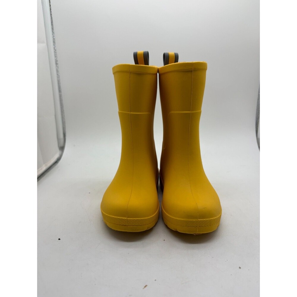 Totes Everywear Yellow Rain Boots US Size 5-6 Toddler Pull On Comfort Shoes
